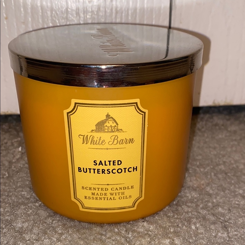 Bath and Body Works Salted Butterscotch Candle